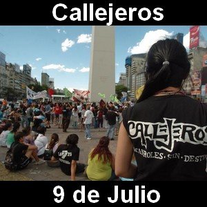 Callejeros - 9 de Julio Letra y acordes de guitarra y piano