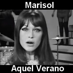 Marisol - Aquel Verano (Pepa Flores) Letra y acordes de guitarra y piano
