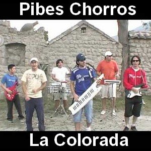 Pibes Chorros - La Colorada Letra y acordes de guitarra y piano