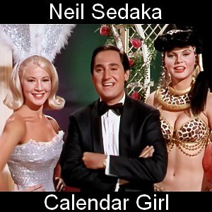 Neil Sedaka - Calendar girl Letra y acordes de guitarra y piano
