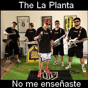 The La Planta - No me enseñaste Letra y acordes de guitarra y piano